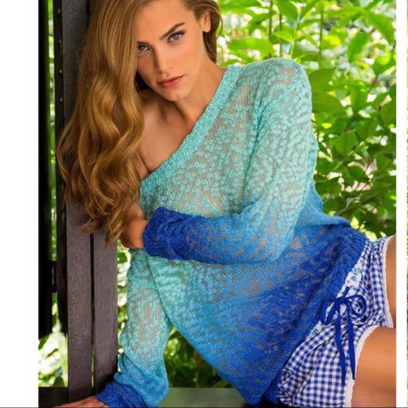 Neiman Marcus Sweaters - ❗️PJ Salvage Ombre Knit Sweater